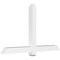Ekena Millwork Eugene Architectural Grade PVC Gable Bracket, 60"W x 35"H x 4"D x 4"F, 14/12 Pitch GBP060X35X0404EUG00 - alternate 1